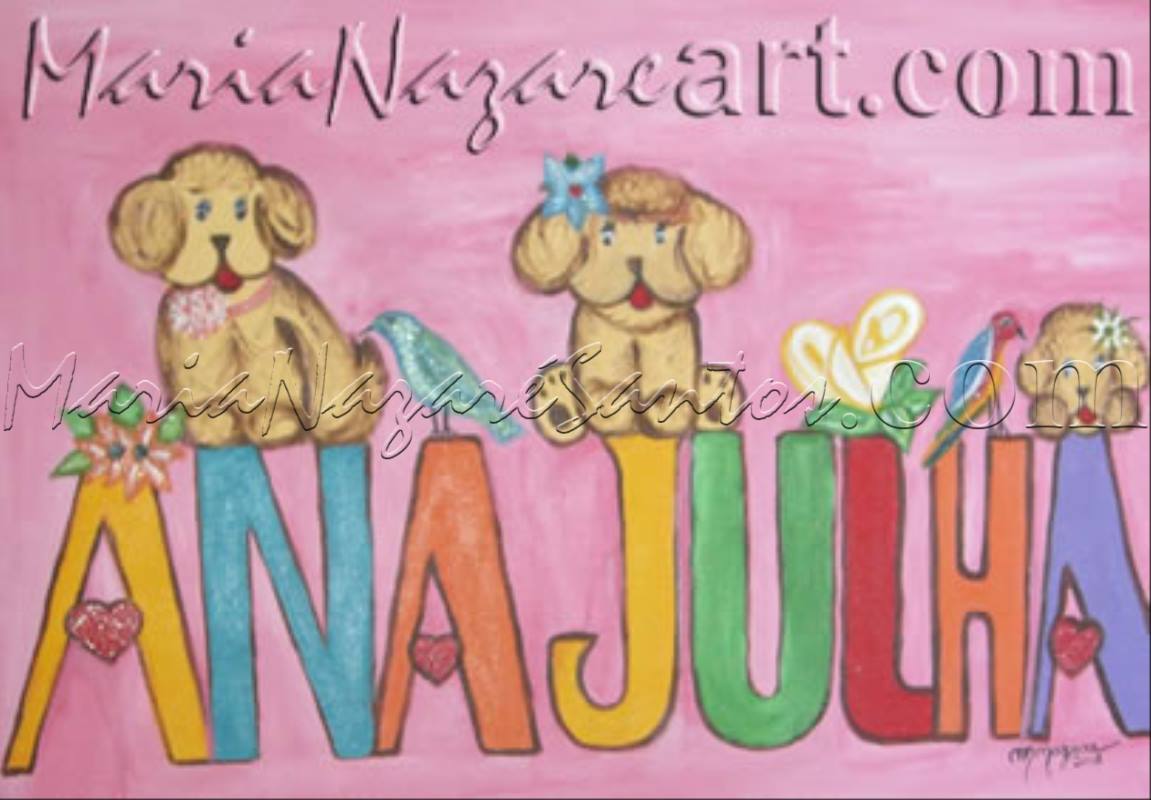 <b>Cod.: </b> 520, <b>Title:</b> Ana Julia, <b>Dimension:</b> 19.5x27.3 (in), <b>Year:</b> 2008, <b>Technical:</b> acrílic on screen, <b>Status:</b> Unavailable