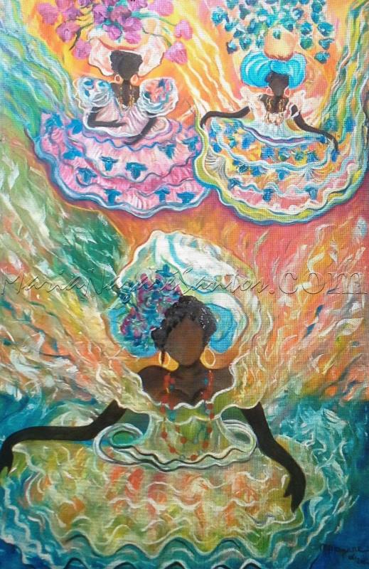 <b>Cod.: </b> 654, <b>Title:</b> Flower seller, <b>Dimension:</b> 62 x 40 in, <b>Year:</b> 2015, <b>Technical:</b> Giclee on Canvas, <b>Status:</b> Avaliable