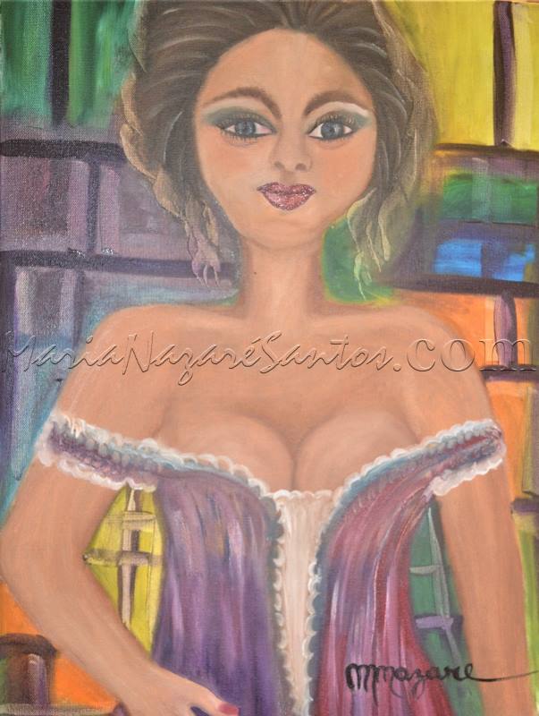 <b>Cod.: </b> 683, <b>Title:</b> Ritinha, <b>Year:</b> 2017, <b>Technical:</b> Giclee on Canvas, <b>Status:</b> Available