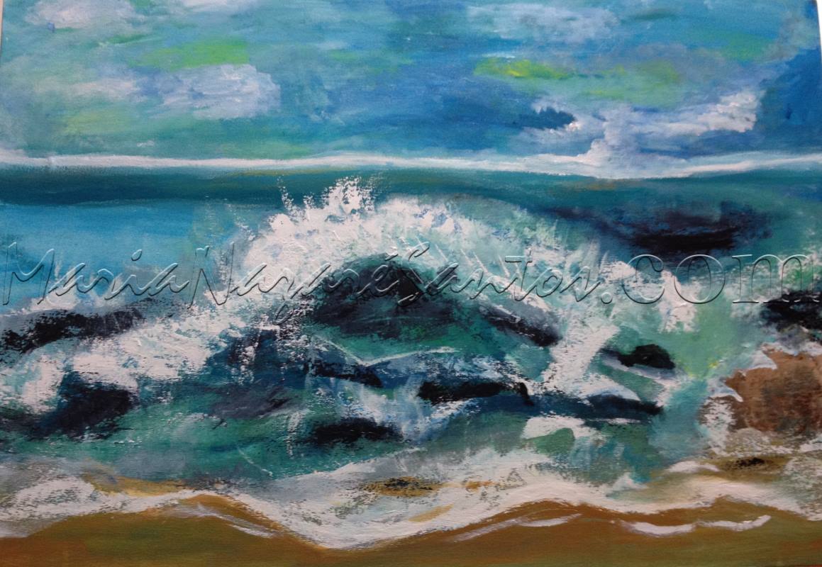 <b>Cod.: </b> 696, <b>Title:</b> Sea, <b>Year:</b> 2014, <b>Technical:</b> Giclee on Canvas, <b>Status:</b> Available
