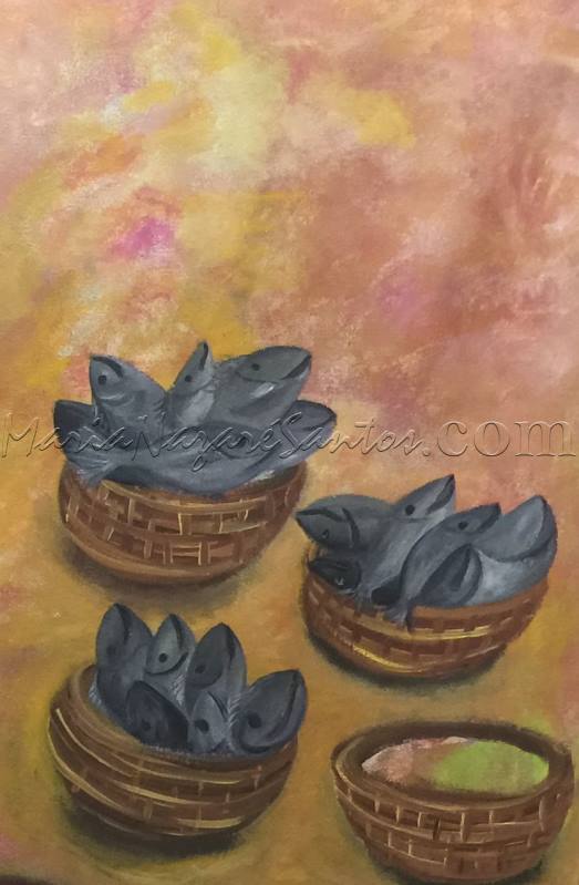 <b>Cod.: </b> 706, <b>Title:</b> Fished, <b>Year:</b> 2015, <b>Technical:</b> Giclee on Canvas, <b>Status:</b> Available