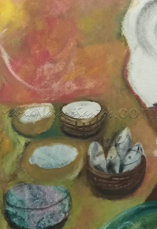 <b>Cod.: </b> 707, <b>Title:</b> Fresh fish, <b>Year:</b> 2015, <b>Technical:</b> Giclee on Canvas, <b>Status:</b> Available