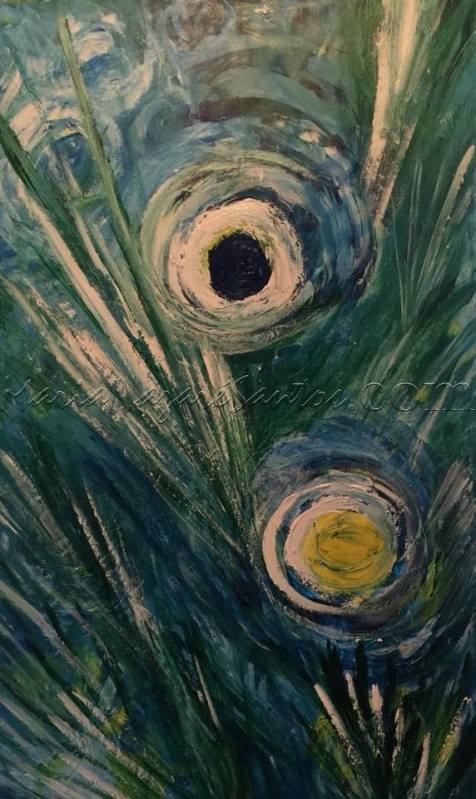 <b>Cod.: </b> 736, <b>Title:</b> Circular flower, <b>Year:</b> 2017, <b>Technical:</b> Giclee on canvas, <b>Status:</b> Avaliable